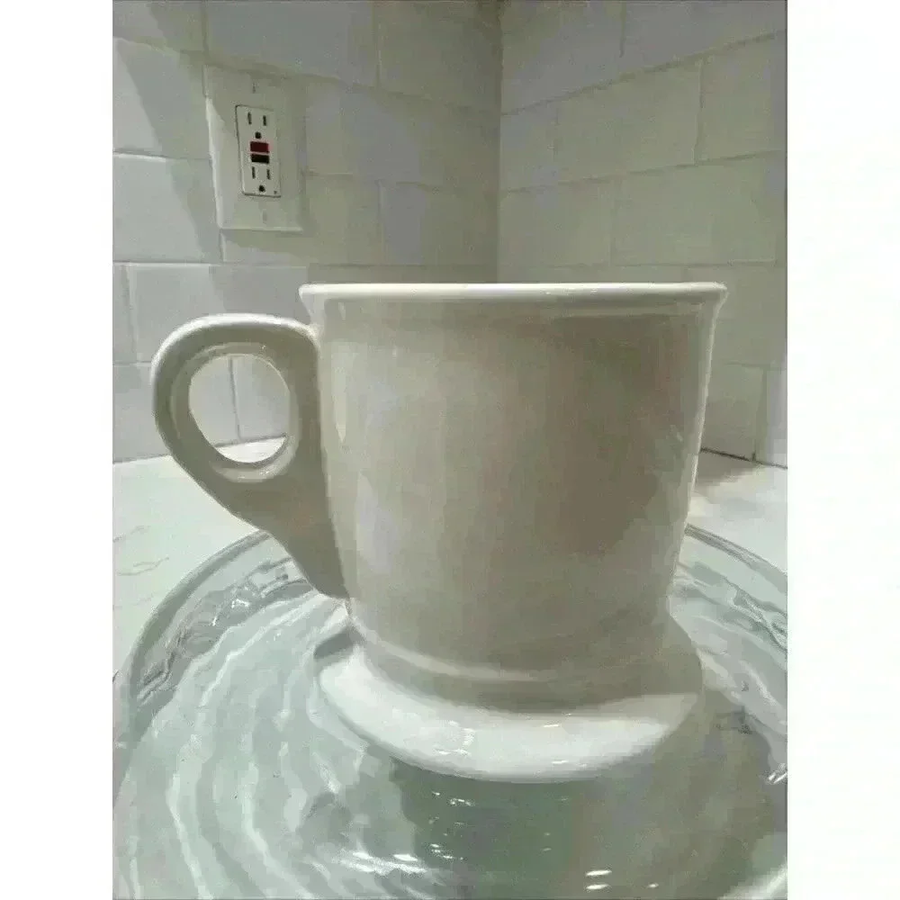 Anthropologie Homegrown Monogram Initial Coffee Mug Letter N